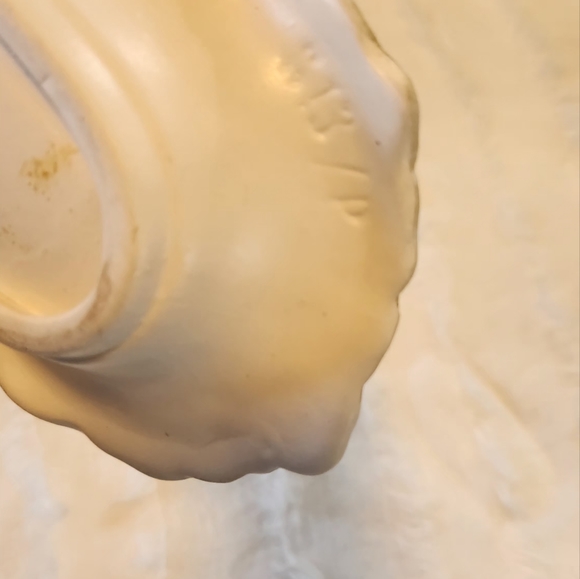 Germany Vintage porcelain 3D floral dish - Picture 6 of 12